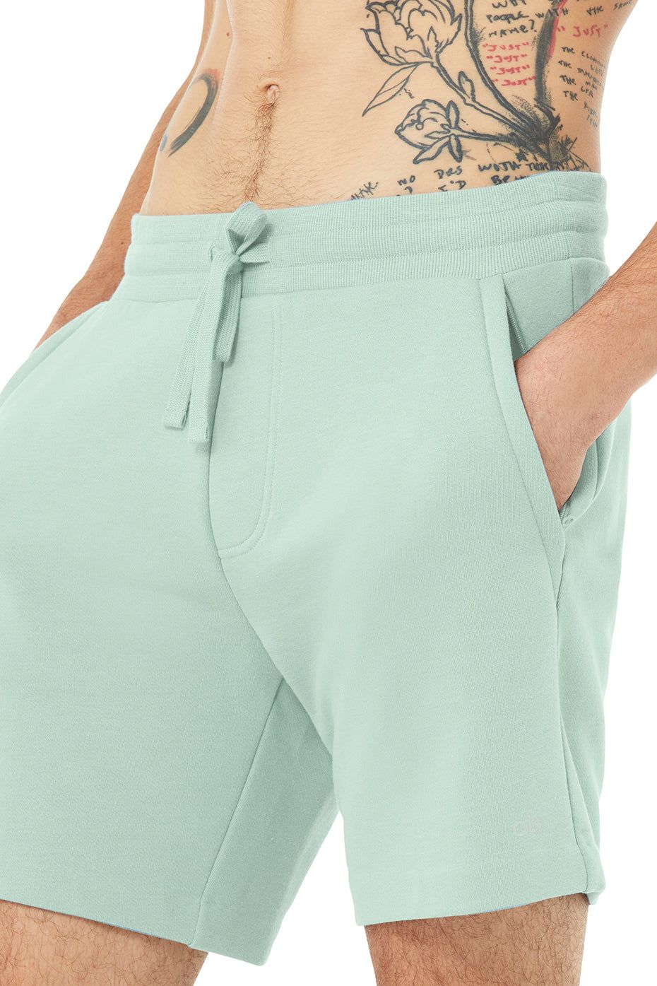 Chill Short - Dusty Blue sold by Alo Yoga product image thumbnail 4