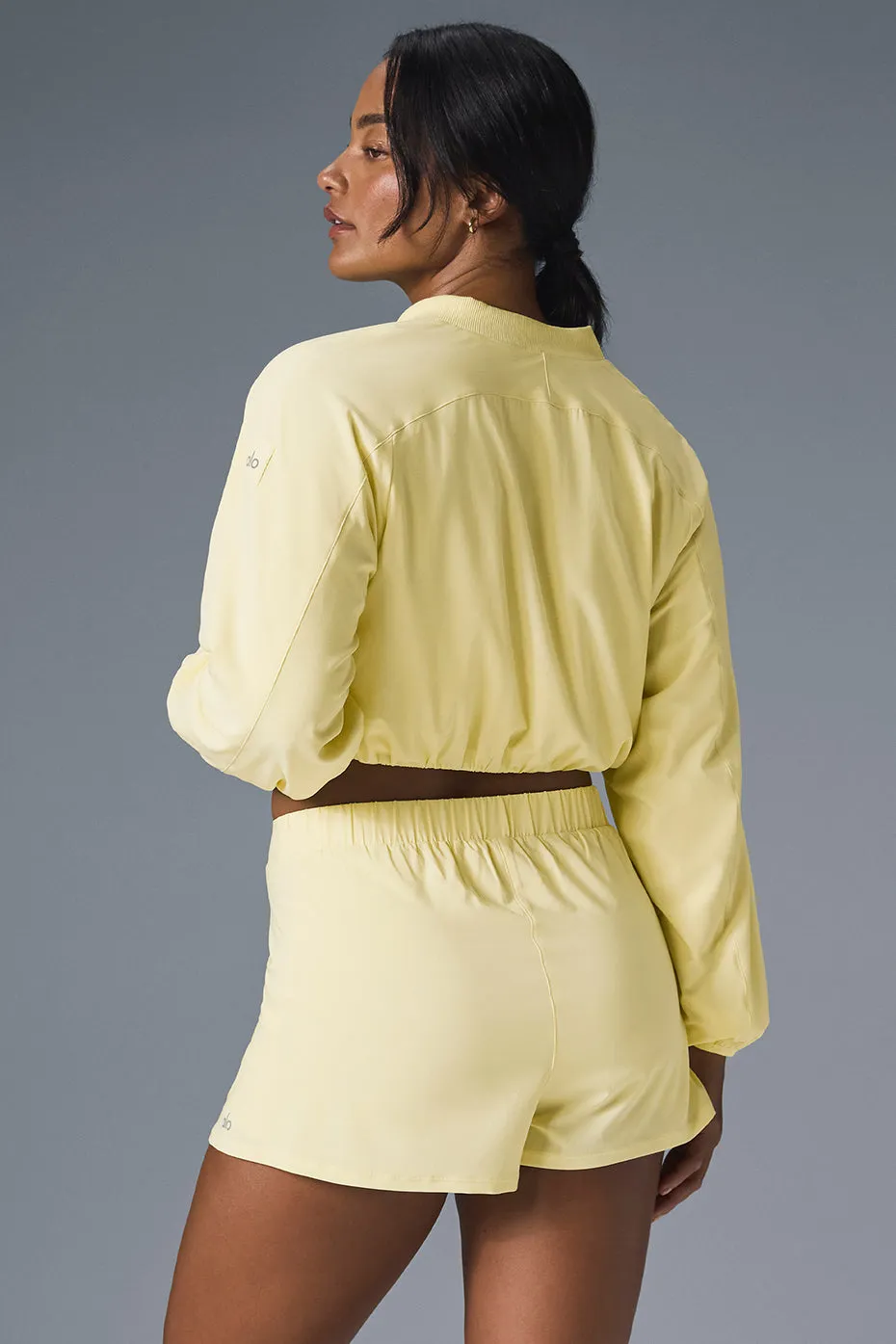 Tiebreaker Jacket - Lemon Ice sold by Alo Yoga product image thumbnail 3