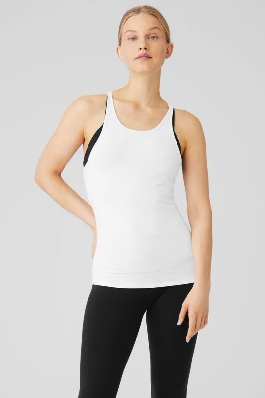 Select Tank - White sold by Alo Yoga