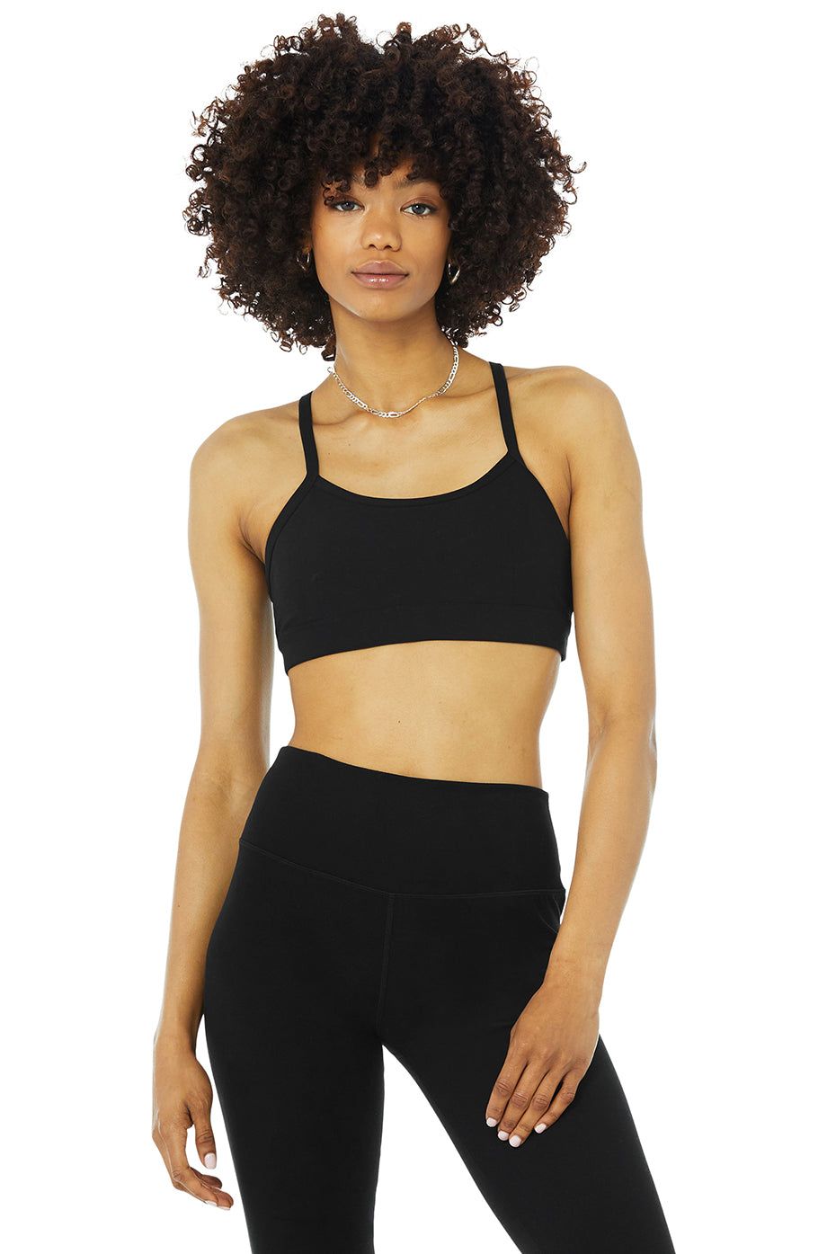 Alosoft Gratitude Bra - Black sold by Alo Yoga