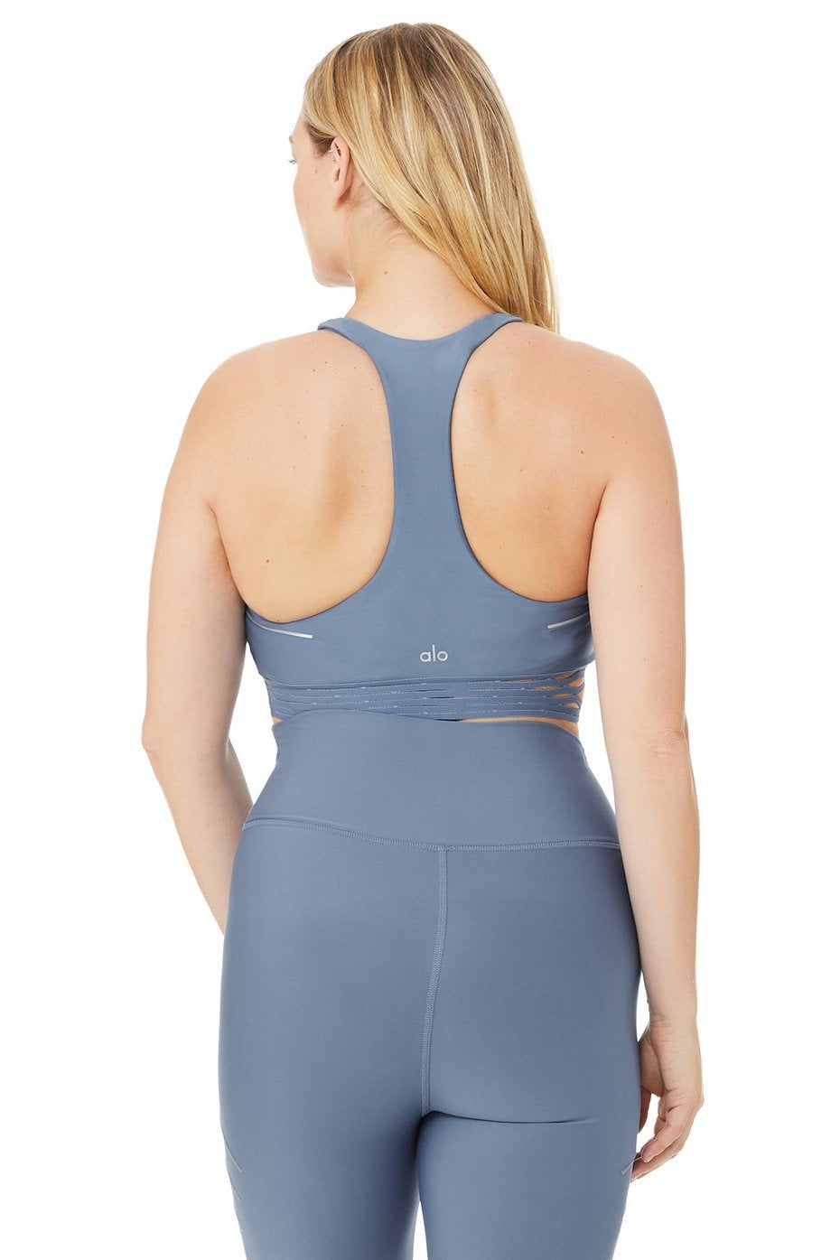 Sequence Bra - Blue Jean sold by Alo Yoga product image thumbnail 6