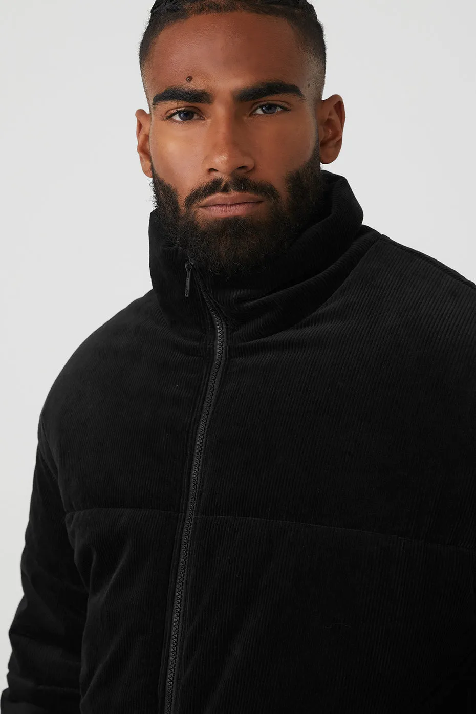 Corduroy Stage Puffer - Black sold by Alo Yoga product image thumbnail 4