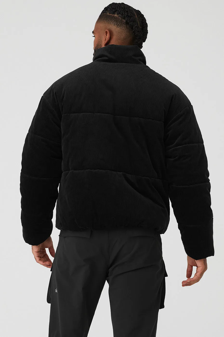 Corduroy Stage Puffer - Black sold by Alo Yoga product image thumbnail 2