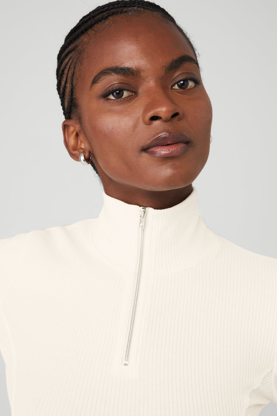 Rise-Up Long Sleeve Bodysuit - Ivory sold by Alo Yoga product image thumbnail 5