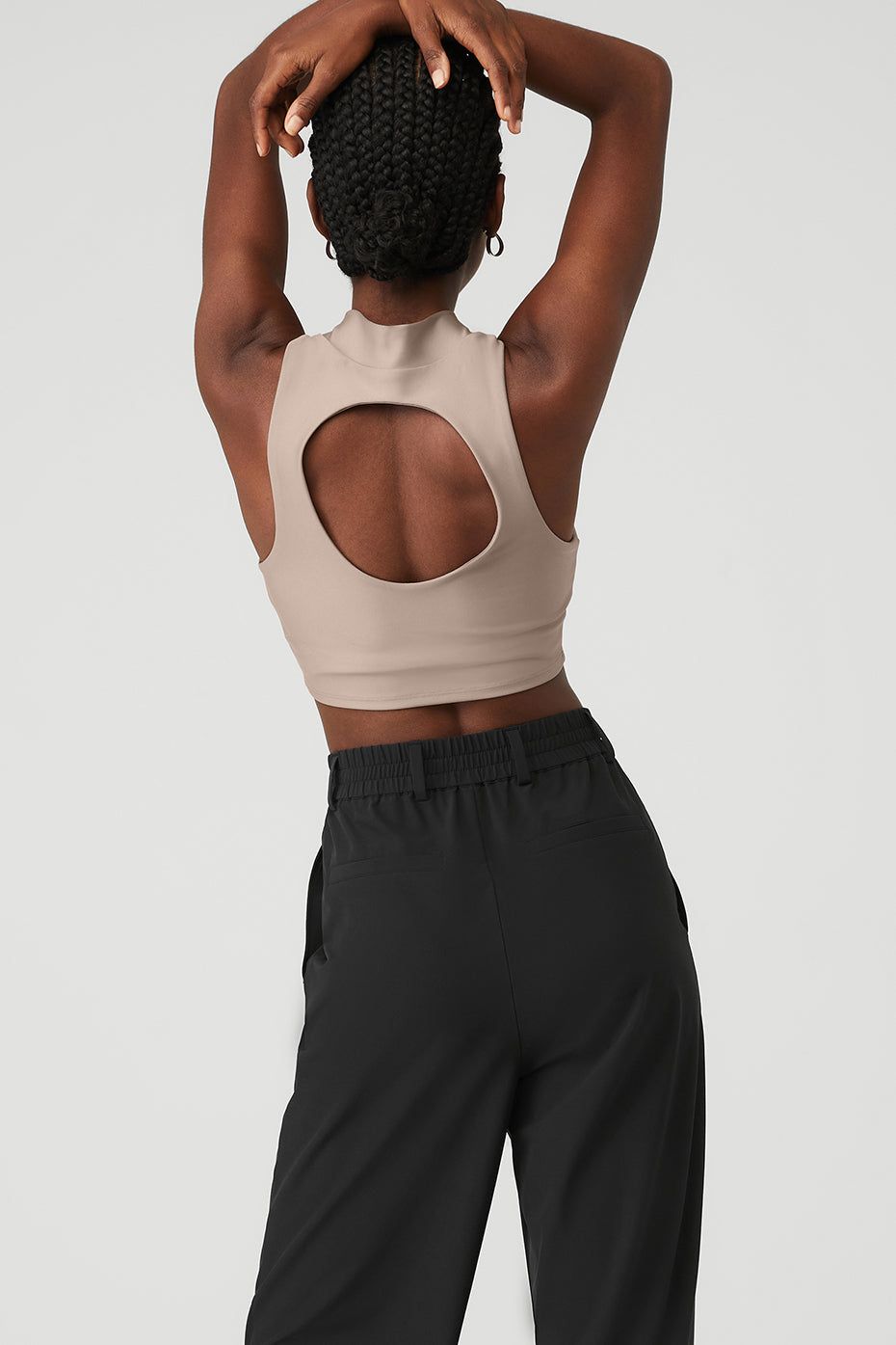 Airlift Fuse Bra Tank - Taupe sold by Alo Yoga product image thumbnail 2