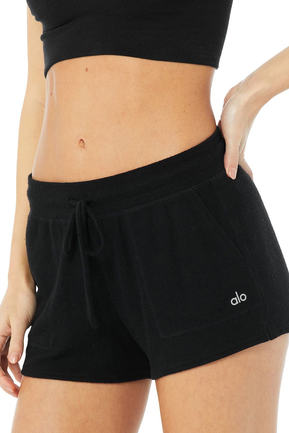 Daze Short - Black sold by Alo Yoga product image thumbnail 4