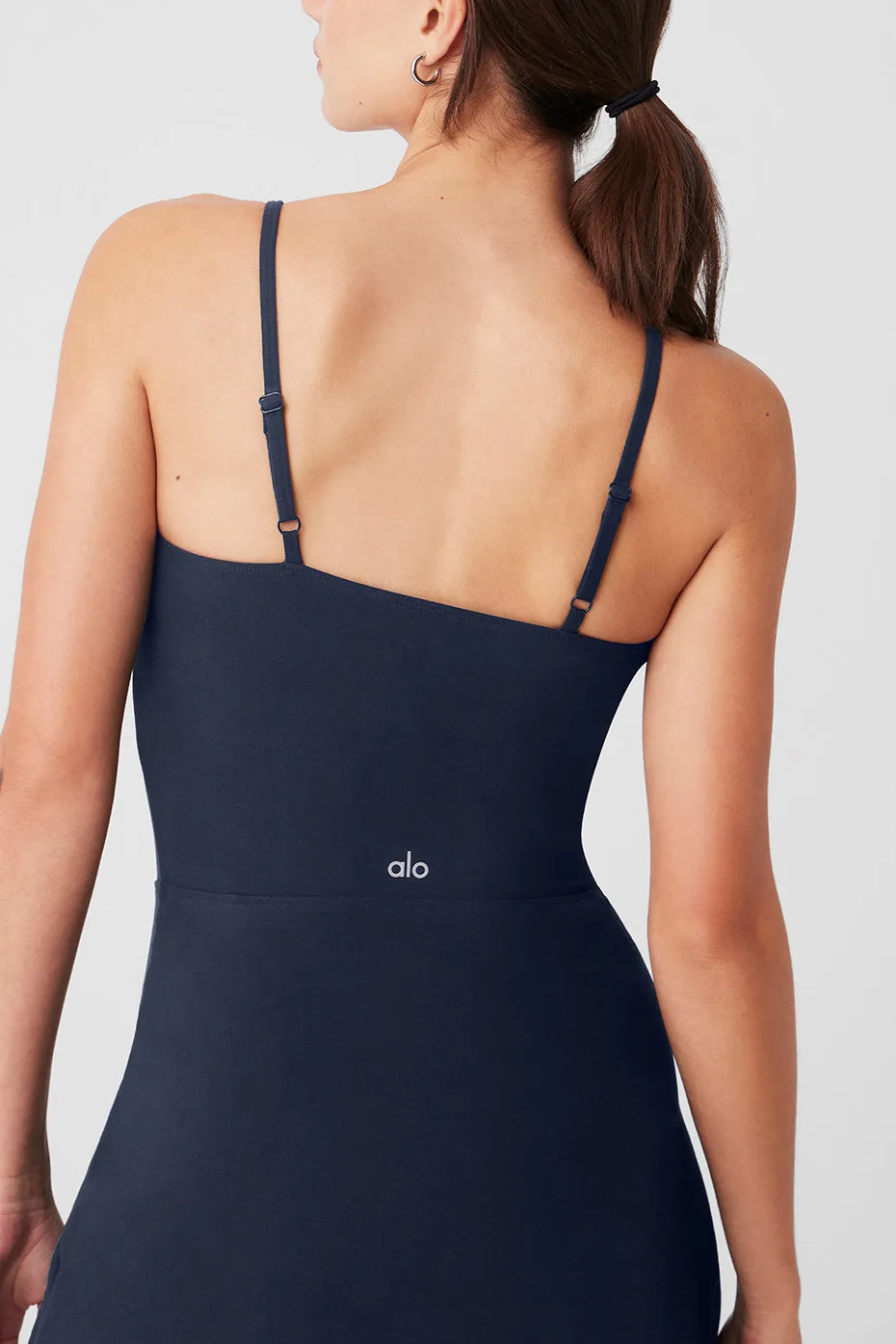 Alosoft Courtside Tennis Dress - Navy sold by Alo Yoga product image thumbnail 4