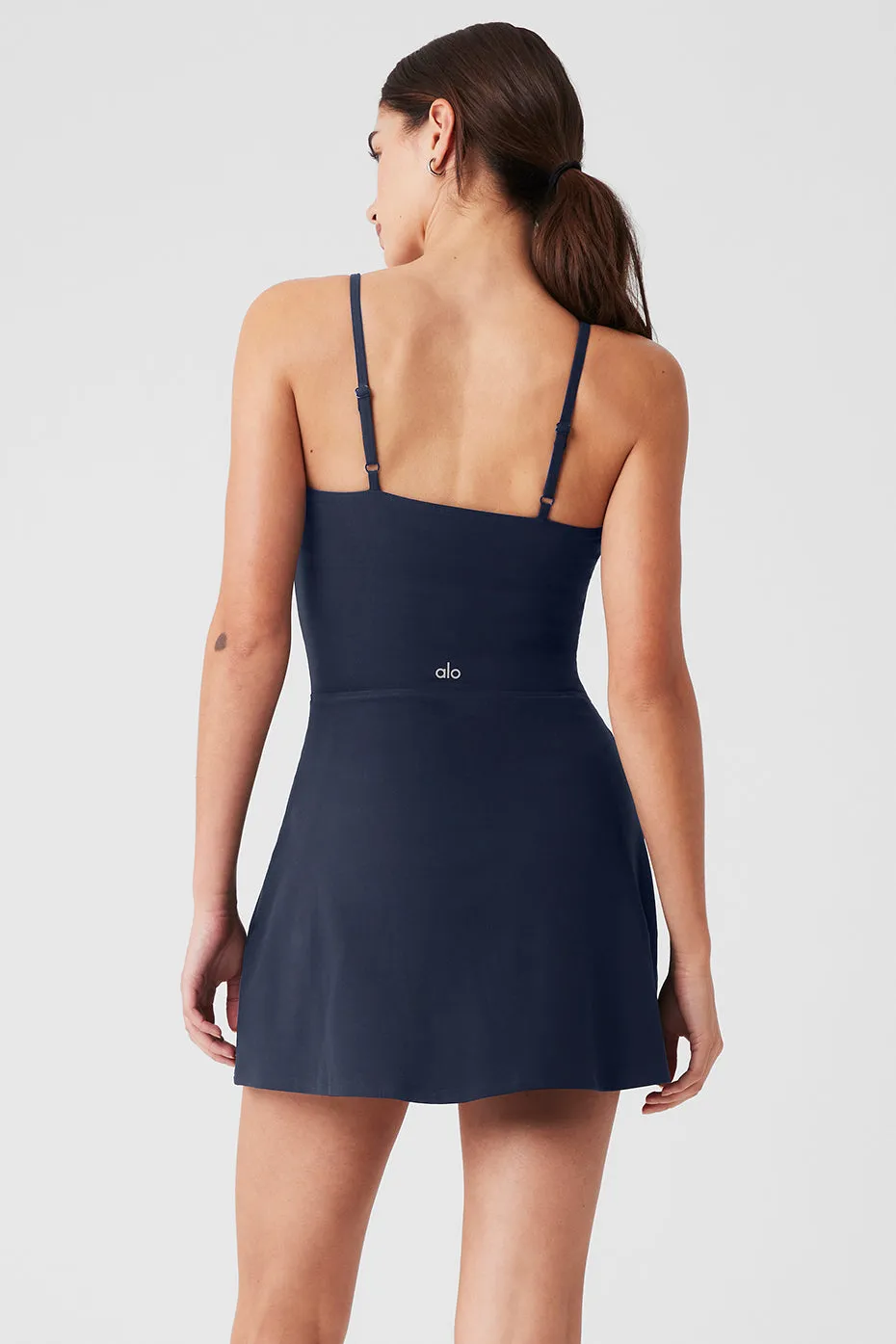 Alosoft Courtside Tennis Dress - Navy sold by Alo Yoga product image thumbnail 2