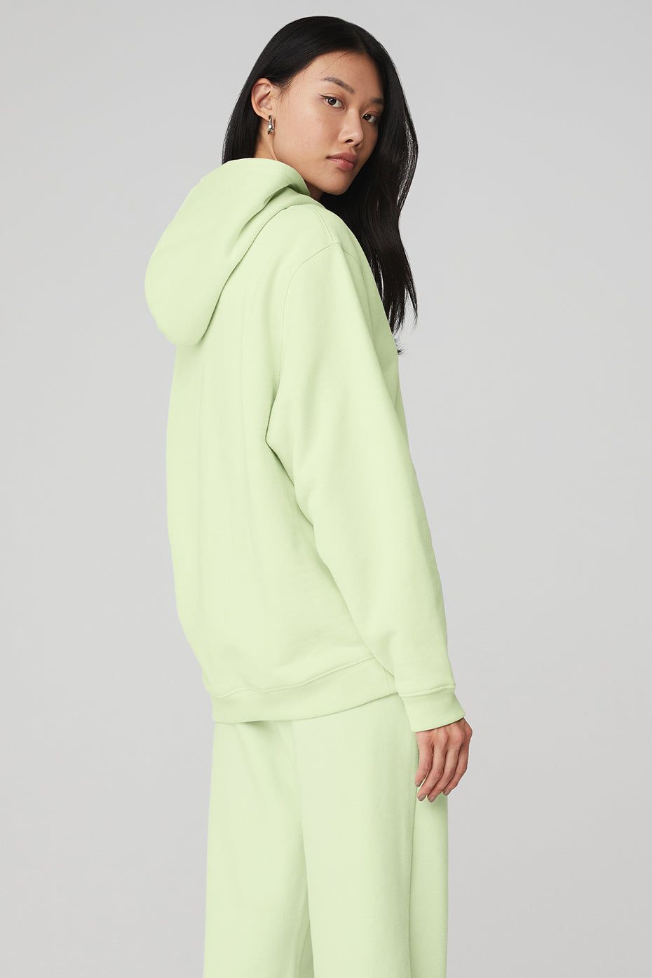 Renown Heavy Weight Hoodie - Limelight sold by Alo Yoga product image thumbnail 2