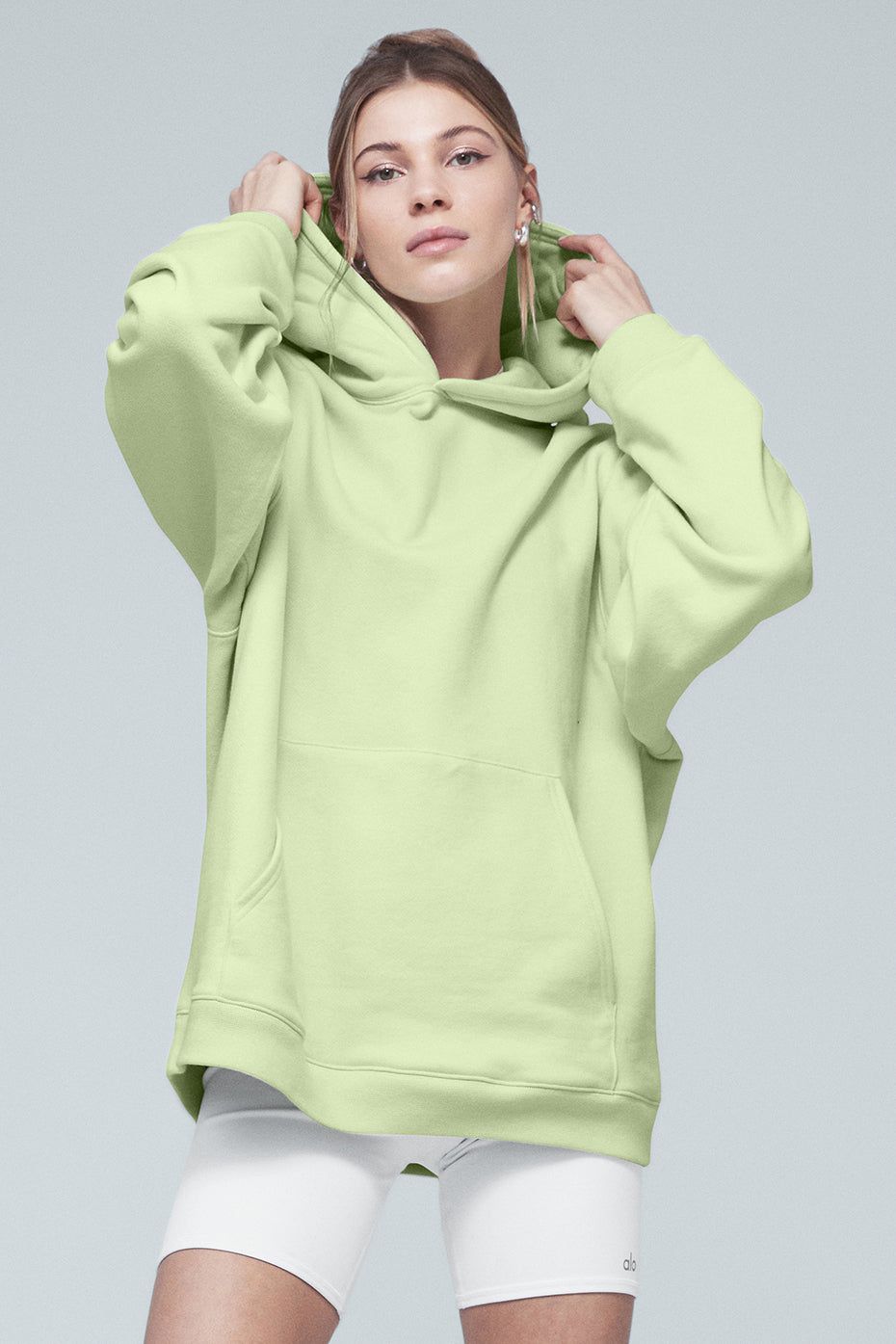 Renown Heavy Weight Hoodie - Limelight sold by Alo Yoga product image thumbnail 5