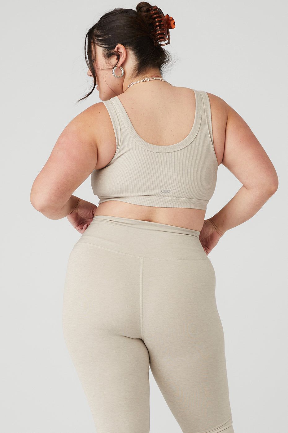Wellness Bra - Oatmeal Heather sold by Alo Yoga product image thumbnail 8