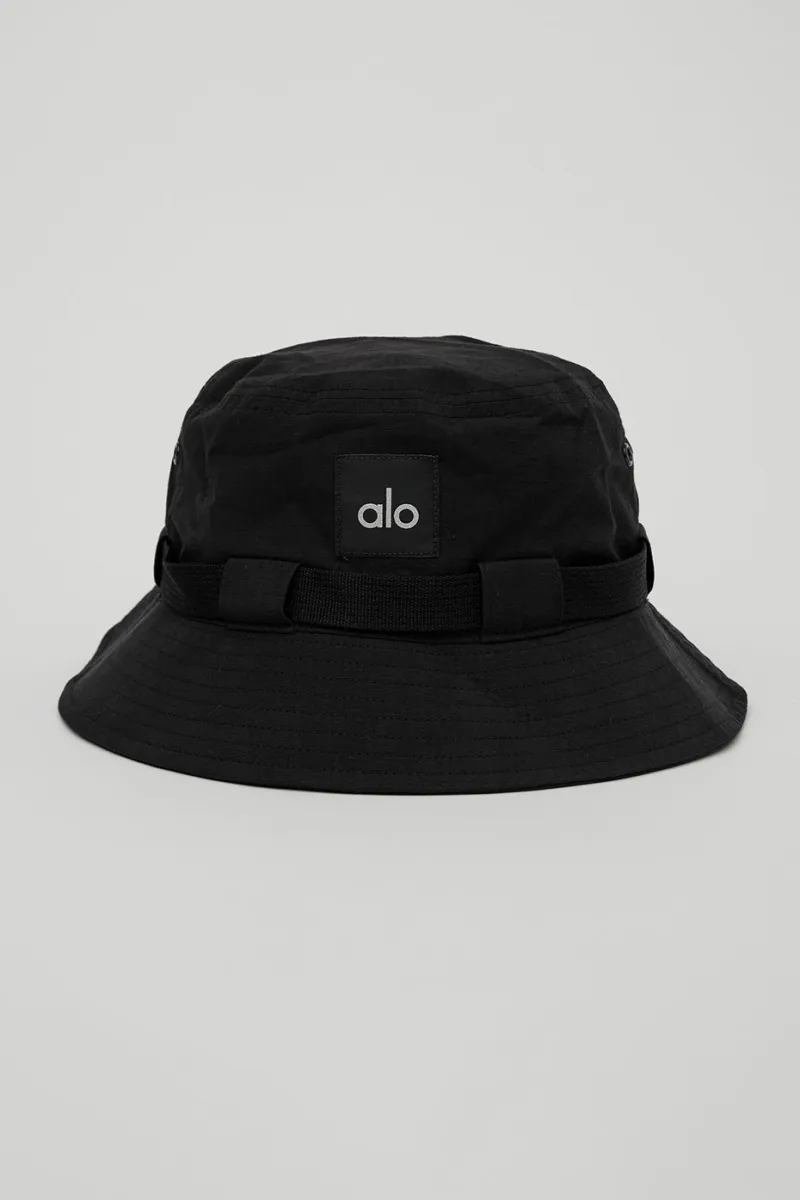 alo yoga バケットハットブラック
