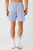 Sports Club Palms Chill Short - Icy Purple/Dark Grey sold by Alo Yoga