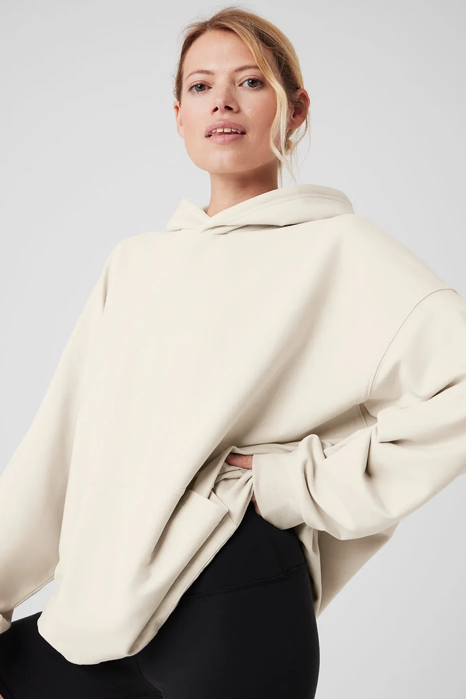 Double Take Hoodie - Bone sold by Alo Yoga product image thumbnail 4