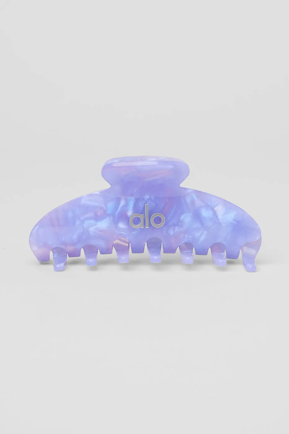 90's Claw Clip - Euphoric Purple Marble sold by Alo Yoga product image thumbnail 3