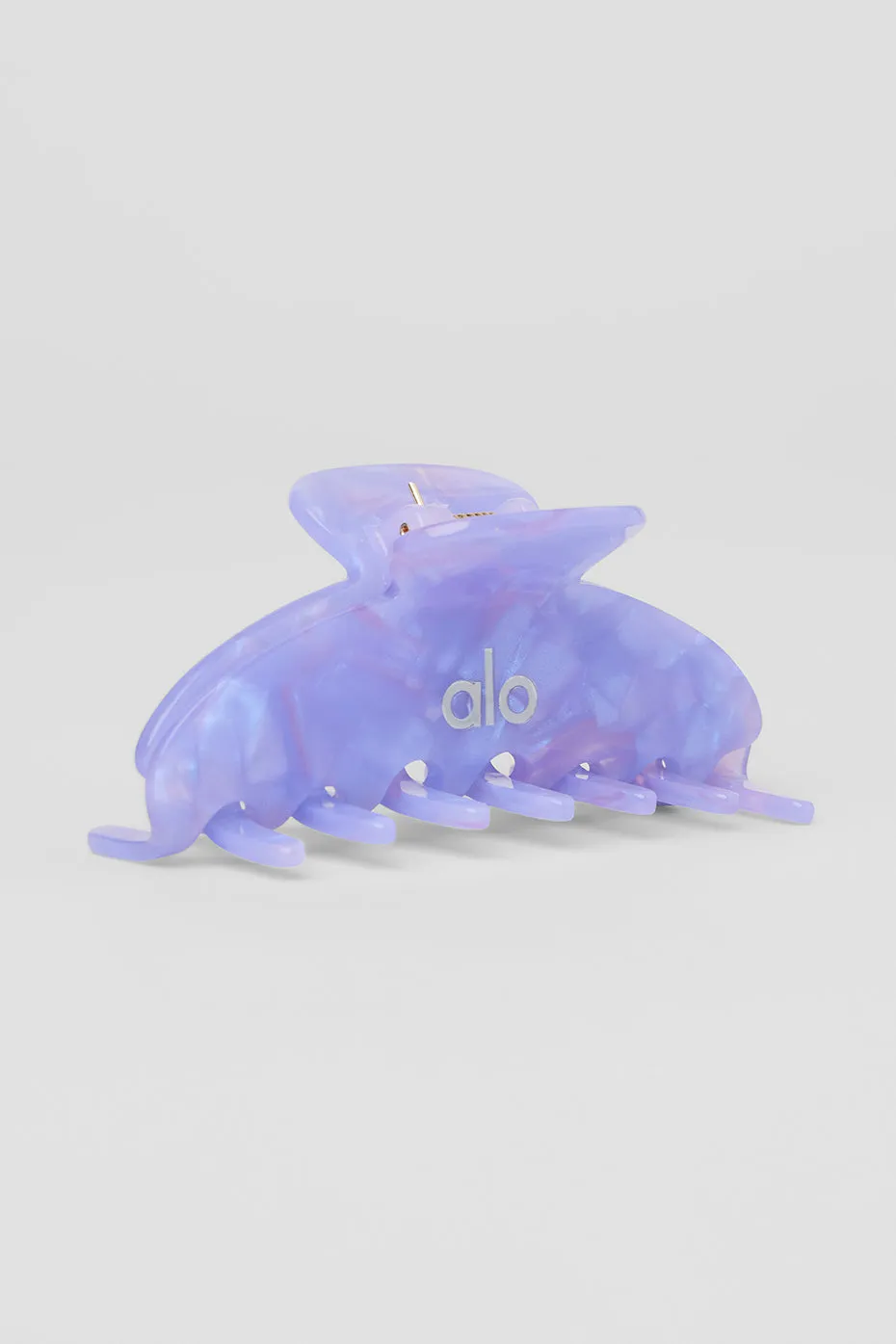 90's Claw Clip - Euphoric Purple Marble sold by Alo Yoga product image thumbnail 2