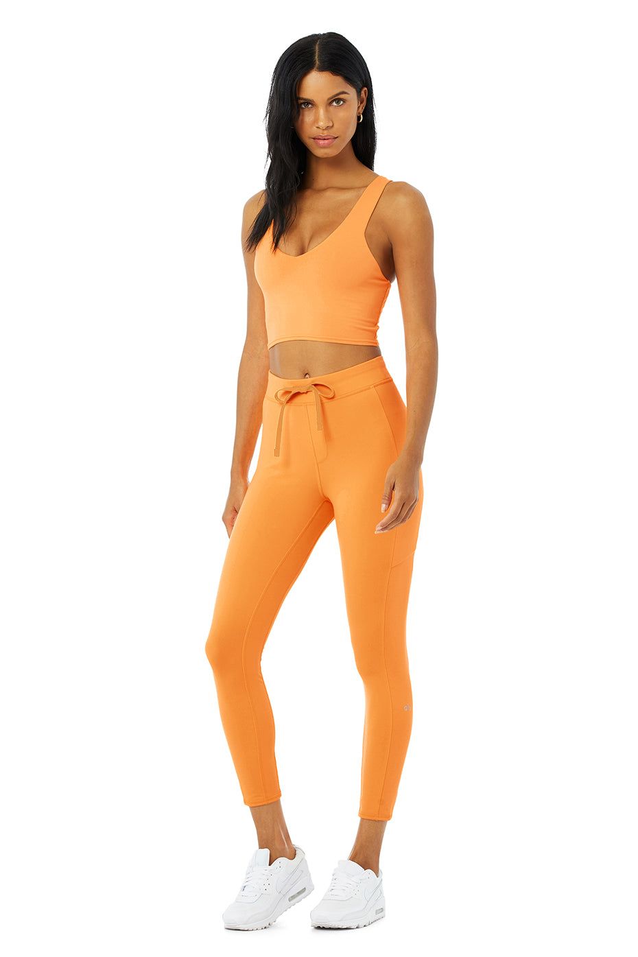 7/8 High-Waist Checkpoint Legging - Neon Apricot sold by Alo Yoga product image thumbnail 6