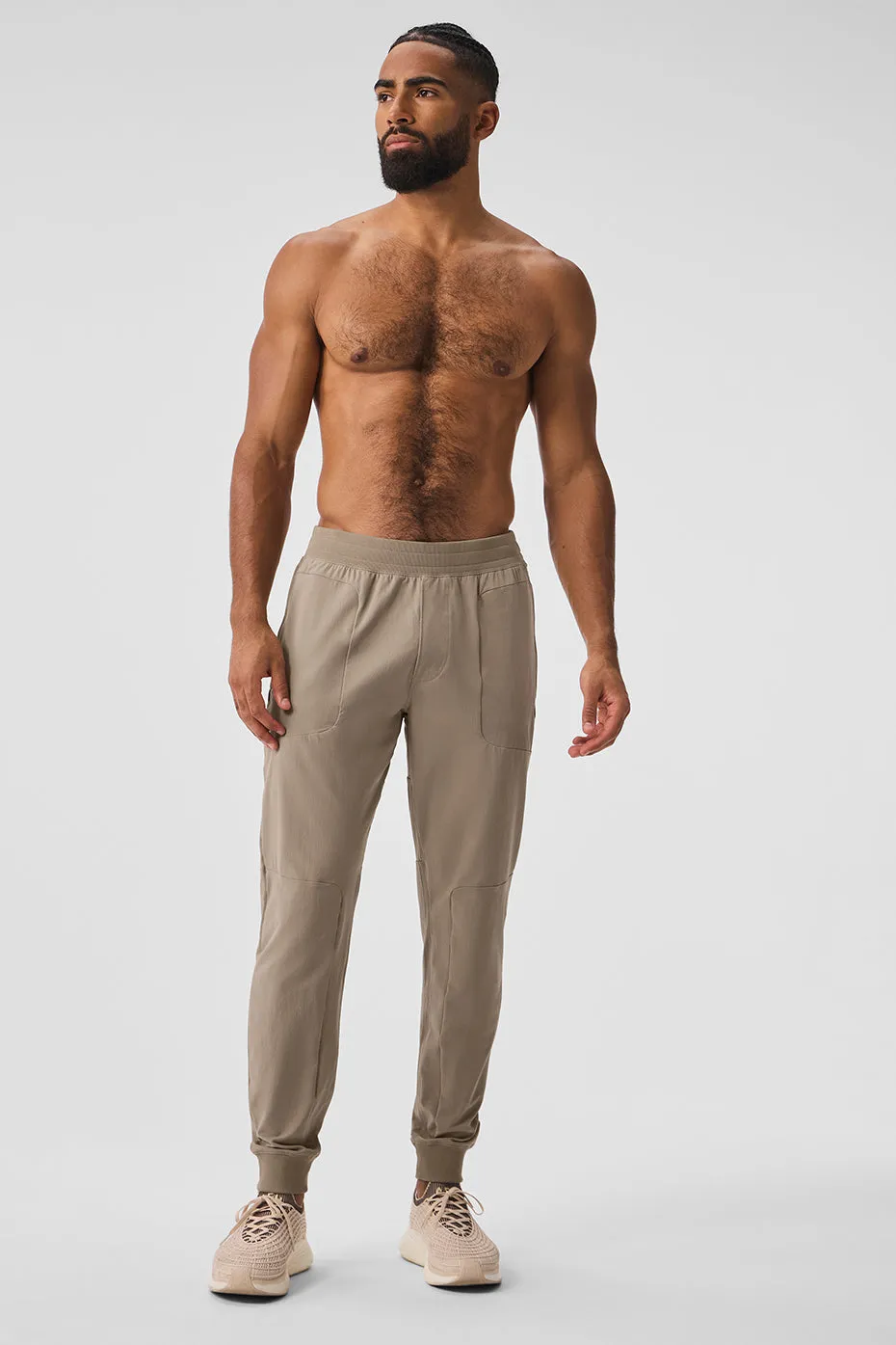 Co-Op Pant (Long) - Gravel sold by Alo Yoga product image thumbnail 5