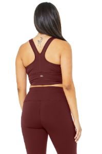 Wild Thing Bra - Cranberry sold by Alo Yoga