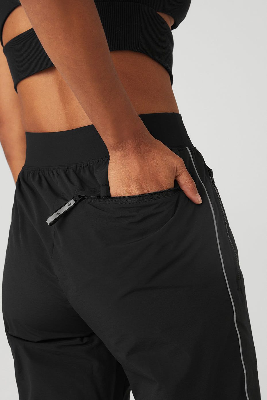 Torrent Track Sweatpant - Black sold by Alo Yoga product image thumbnail 5