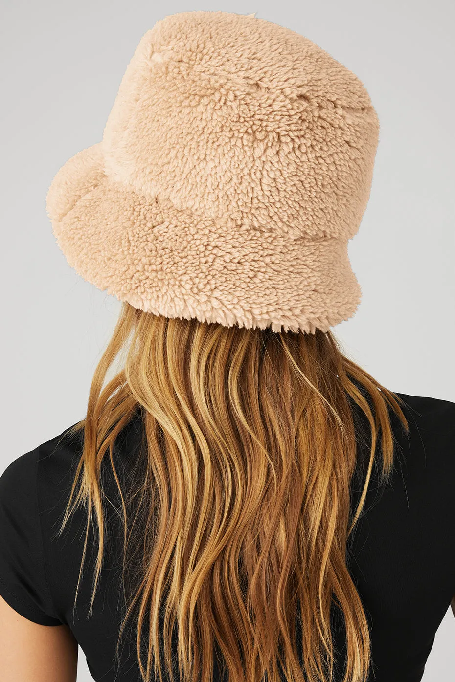 Foxy Sherpa Bucket Hat - Camel sold by Alo Yoga product image thumbnail 4