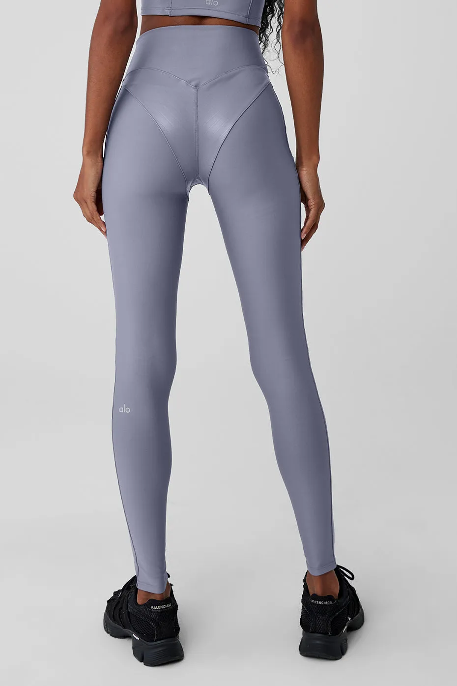 Airlift Winter Warm High-Waist Supermoto Legging - Fog sold by Alo Yoga product image thumbnail 2