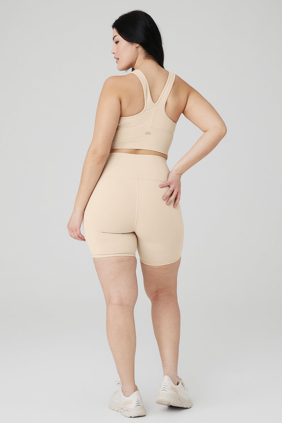 Wild Thing Bra & 5" Airbrush High-Waist Biker Short Set sold by Alo Yoga product image thumbnail 14