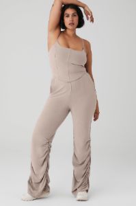 Soft Sculpt Bra Tank & Ruched Soft Sculpt Pant Set sold by Alo Yoga