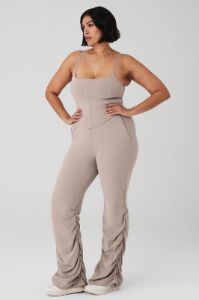 Soft Sculpt Bra Tank & Ruched Soft Sculpt Pant Set sold by Alo Yoga