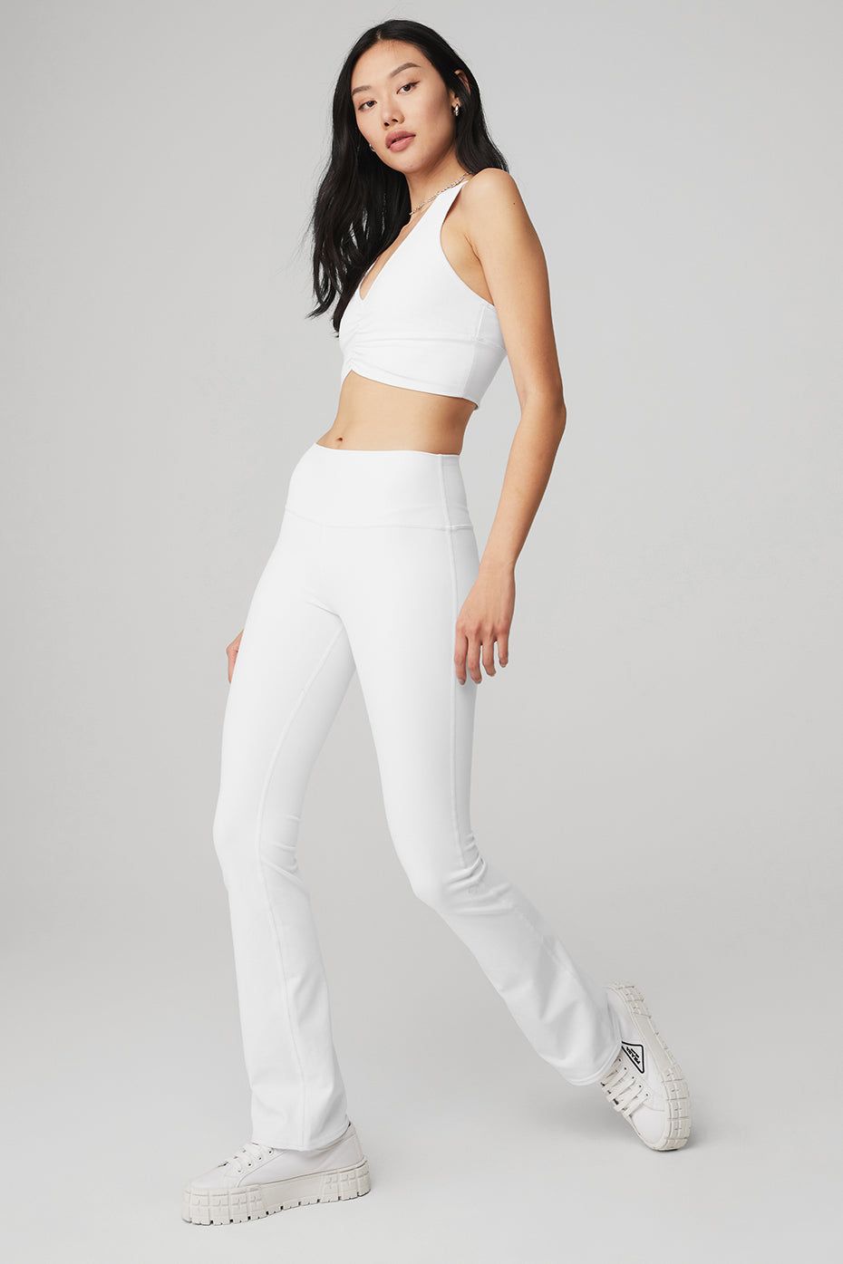 Wild Thing Bra & Airbrush High-Waist 7/8 Bootcut Legging Set sold by Alo Yoga product image thumbnail 2