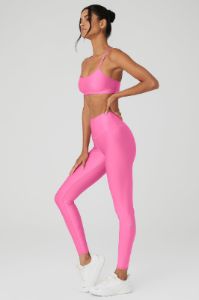 Airlift Intrigue Bra & 7/8 High-Waist Airlift Legging Set - Paradise Pink sold by Alo Yoga