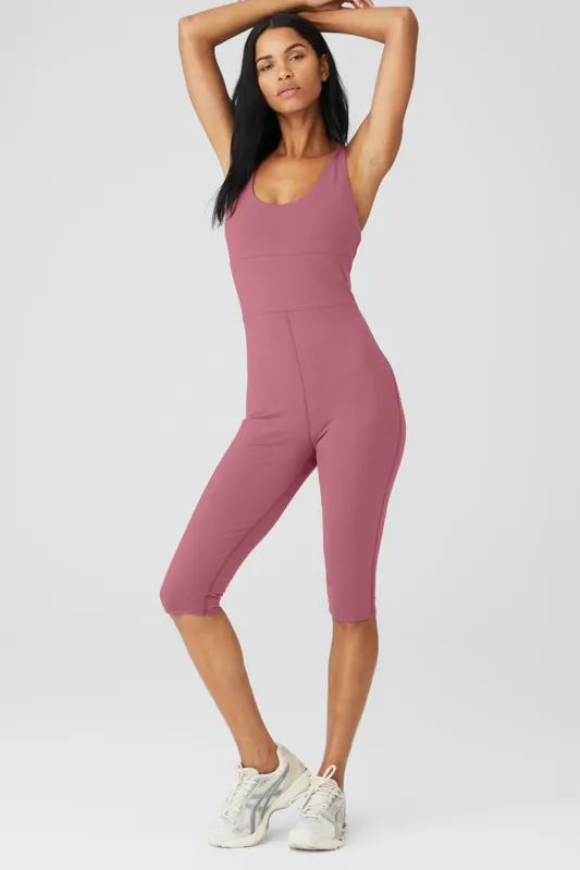 Airbrush Physique Onesie - Mars Clay sold by Alo Yoga