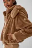 Faux Fur Foxy Jacket - Toasted Almond sold by Alo Yoga