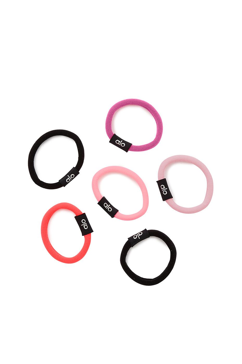 Untangled Hair Tie 6-Pack - Pink Multi sold by Alo Yoga product image thumbnail 2