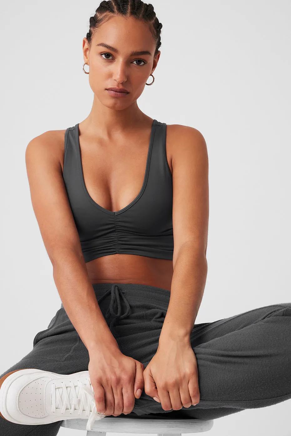 Wild Thing Bra - Anthracite sold by Alo Yoga product image thumbnail 4