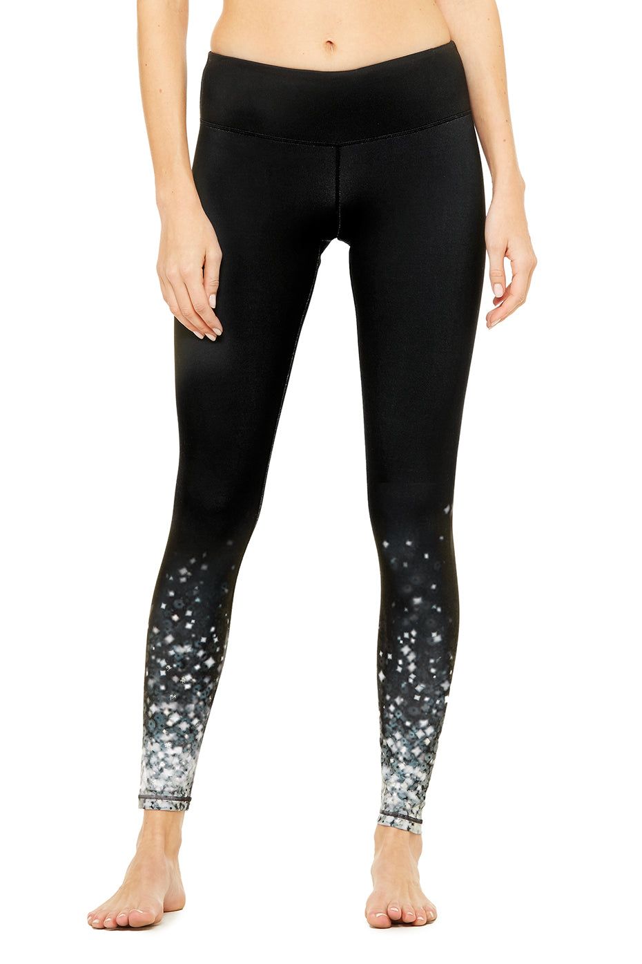 Airbrush Legging - Black Brilliance sold by Alo Yoga