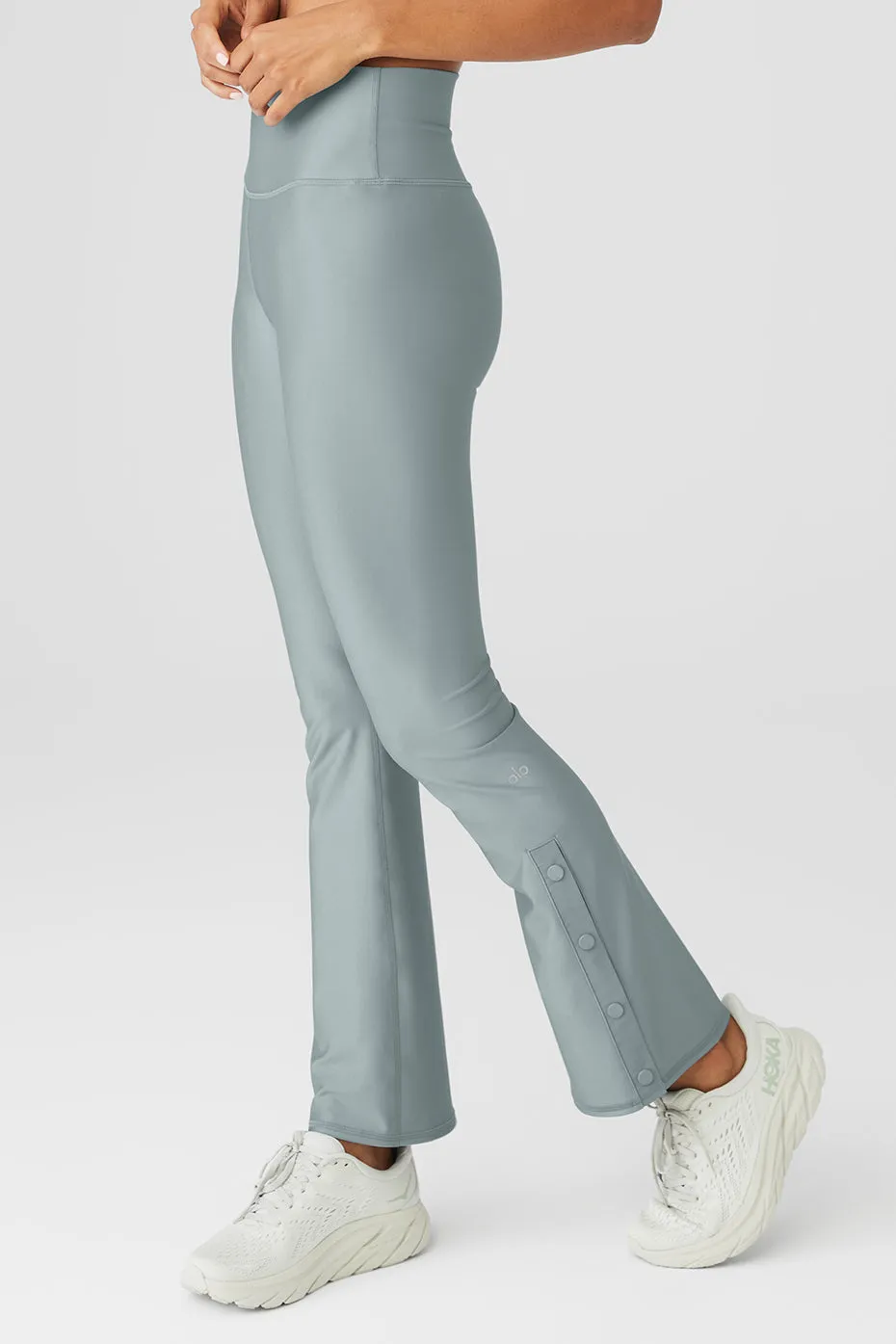 Airlift High-Waist 7/8 Game Changer Legging - Cosmic Grey sold by Alo Yoga product image thumbnail 3