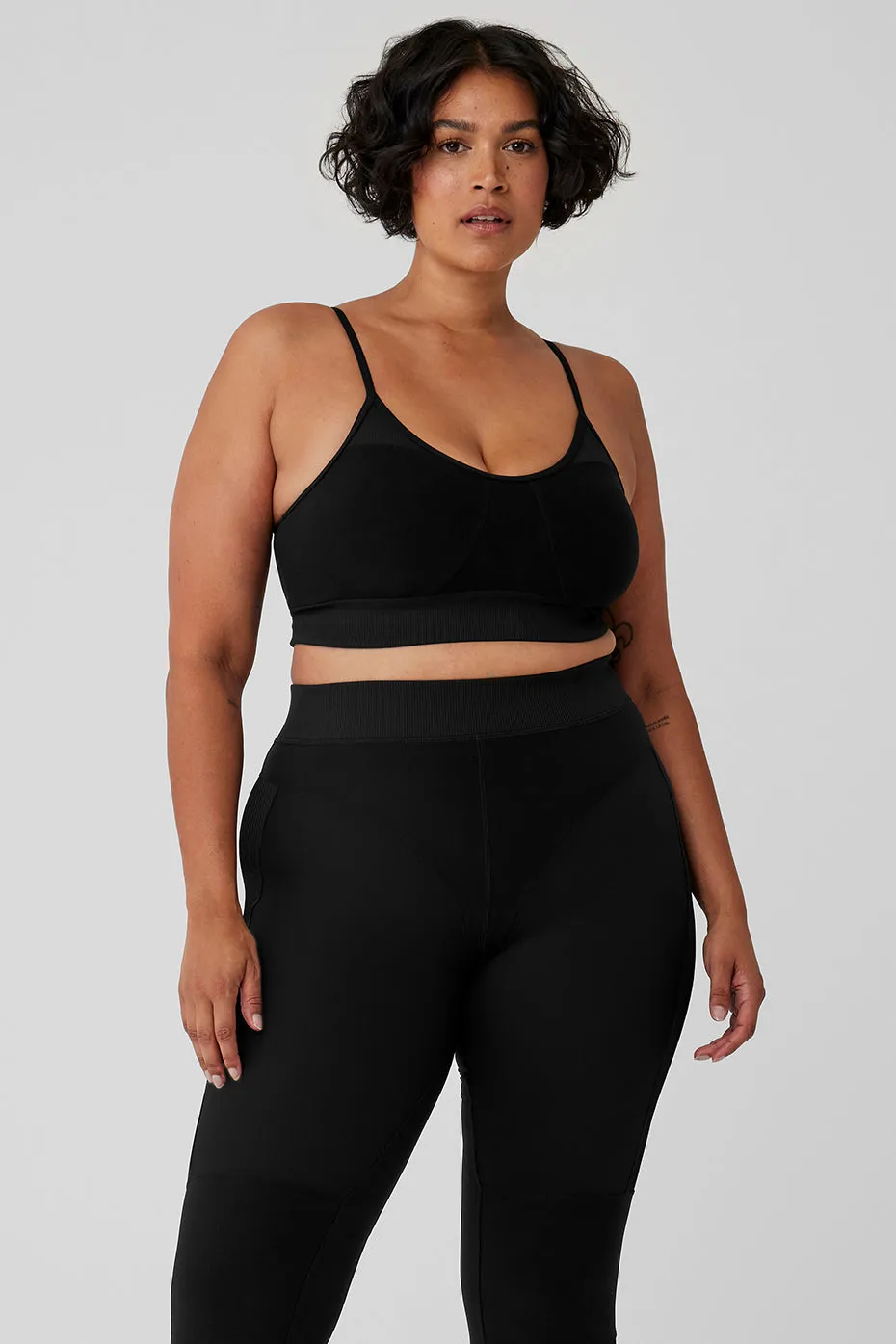 Alosoft Head Start Bra - Black sold by Alo Yoga product image thumbnail 5