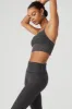 Alosoft Lavish Bra - Dark Heather Grey sold by Alo Yoga
