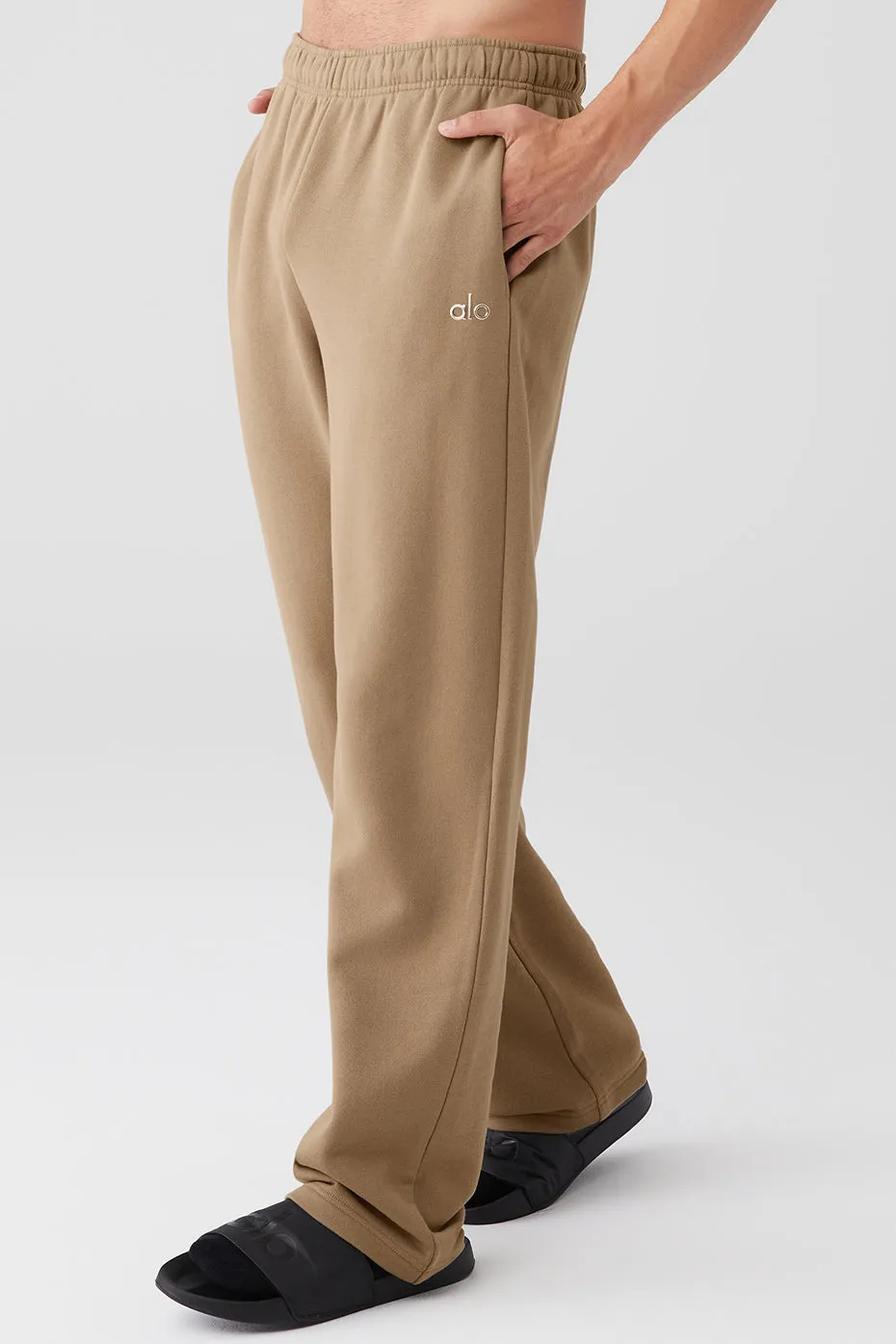 Accolade Straight Leg Sweatpant - Gravel sold by Alo Yoga product image thumbnail 3