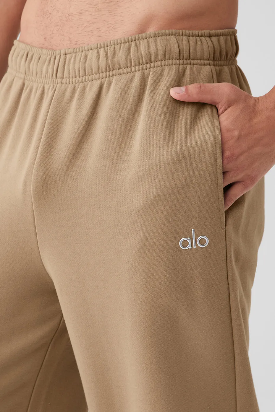 Accolade Straight Leg Sweatpant - Gravel sold by Alo Yoga product image thumbnail 4