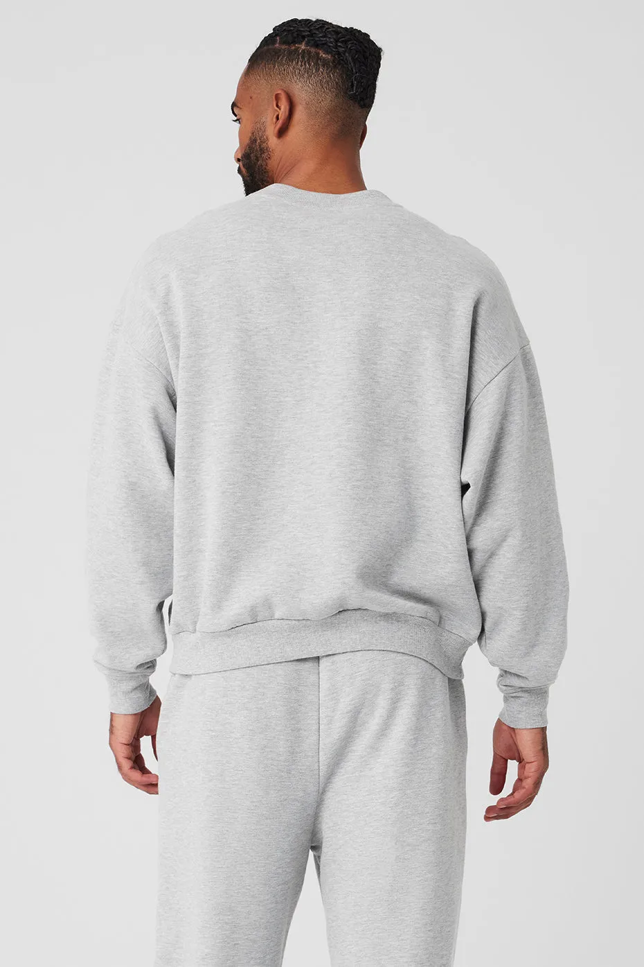 Accolade Crew Neck Pullover - Athletic Heather Grey sold by Alo Yoga product image thumbnail 2