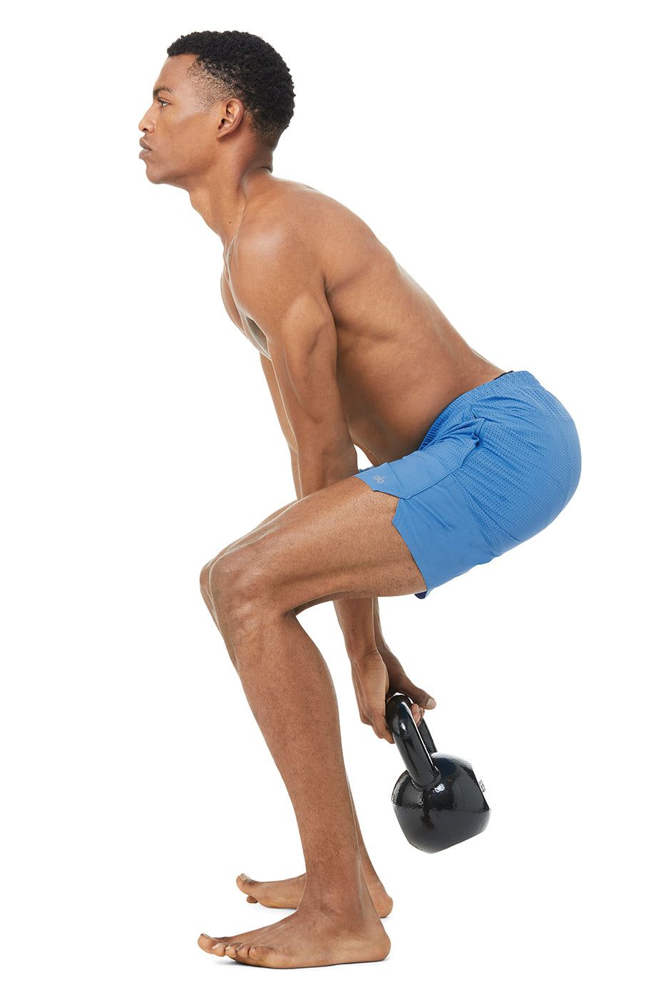 7" Traction Short - Primary Blue sold by Alo Yoga product image thumbnail 6