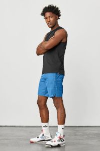 7" Traction Short - Primary Blue sold by Alo Yoga