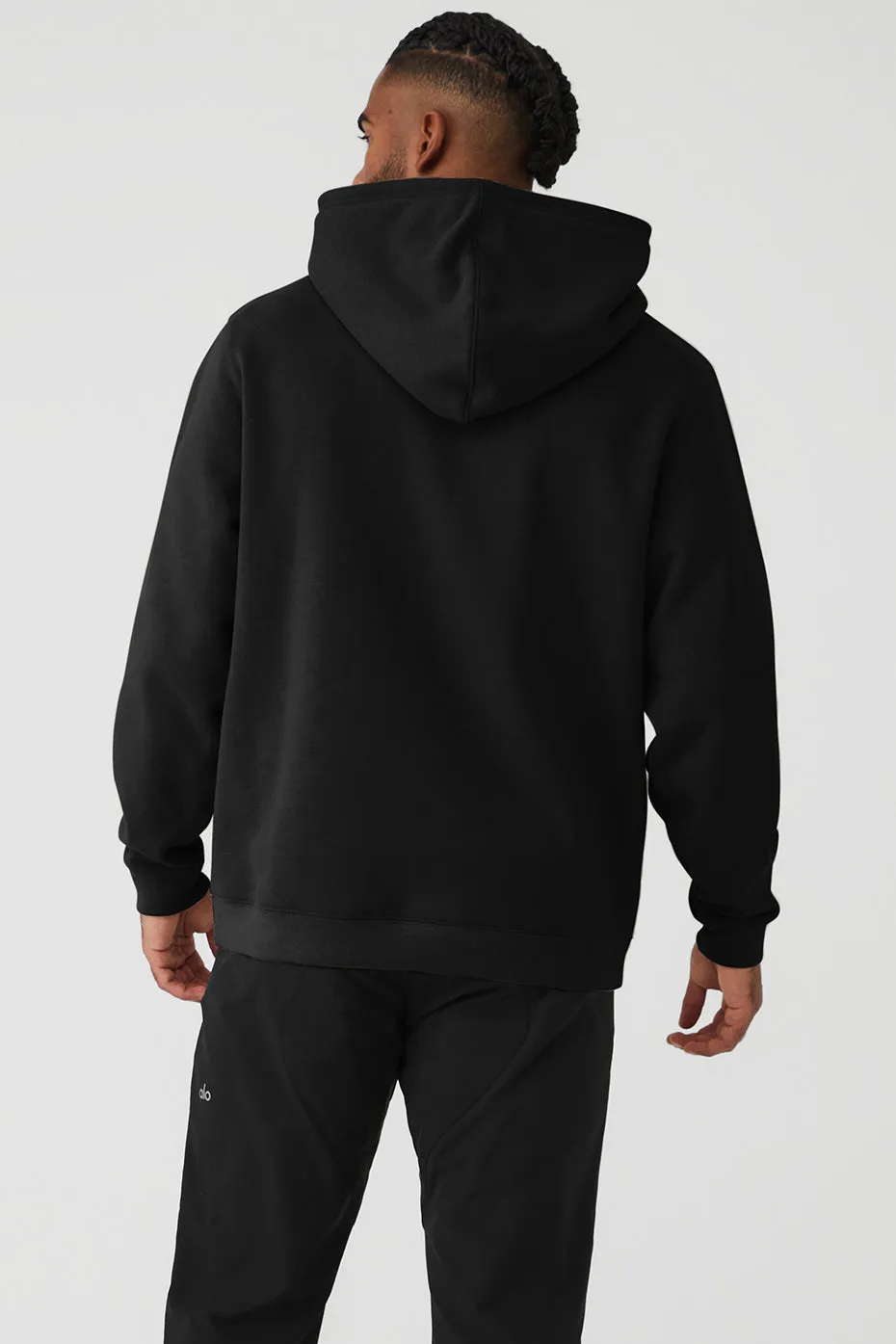 Renown Heavy Weight Hoodie - Black sold by Alo Yoga product image thumbnail 2