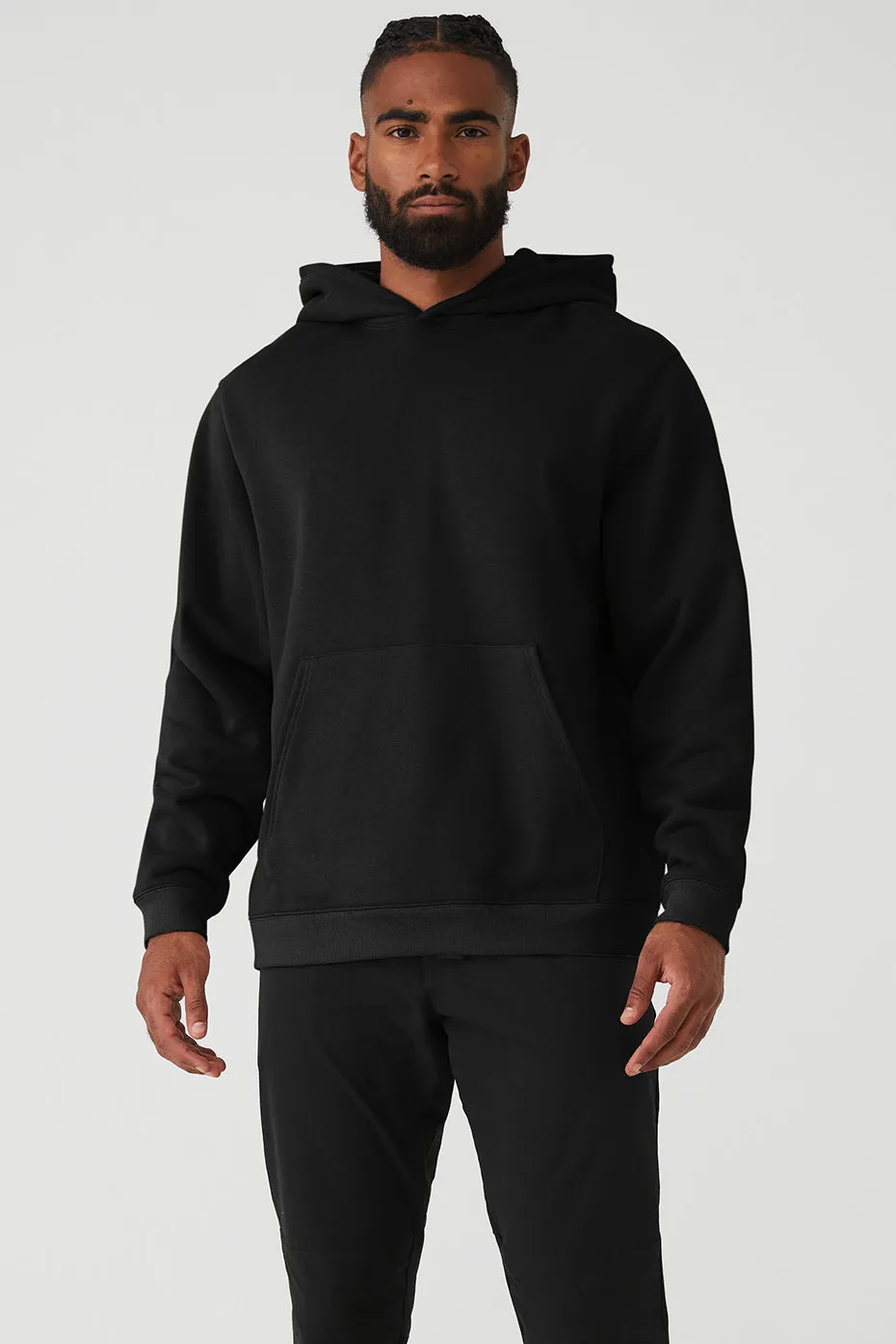 Renown Heavy Weight Hoodie - Black sold by Alo Yoga