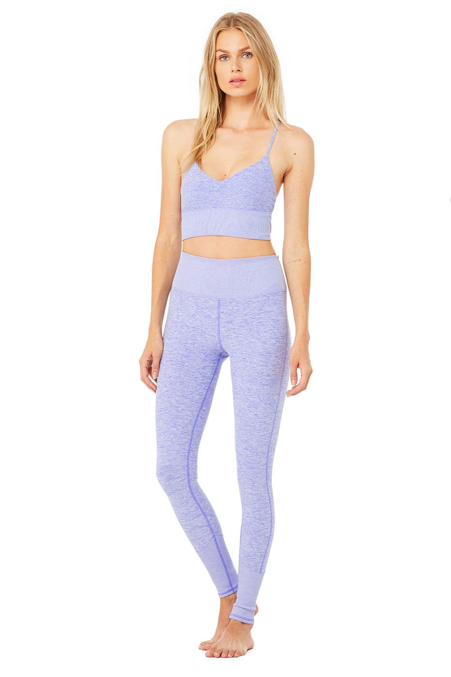 Alosoft Lavish Bra & High-Waist Alosoft Lounge Legging Set sold by Alo Yoga product image thumbnail 4