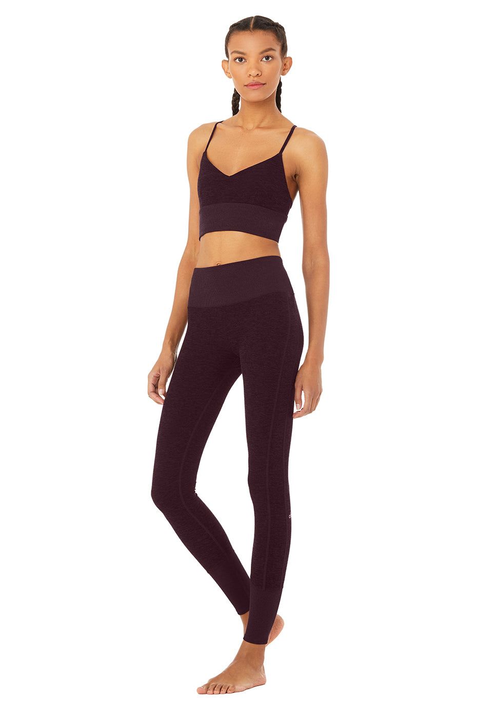 Alosoft Lavish Bra & High-Waist Alosoft Lounge Legging Set sold by Alo Yoga product image thumbnail 2