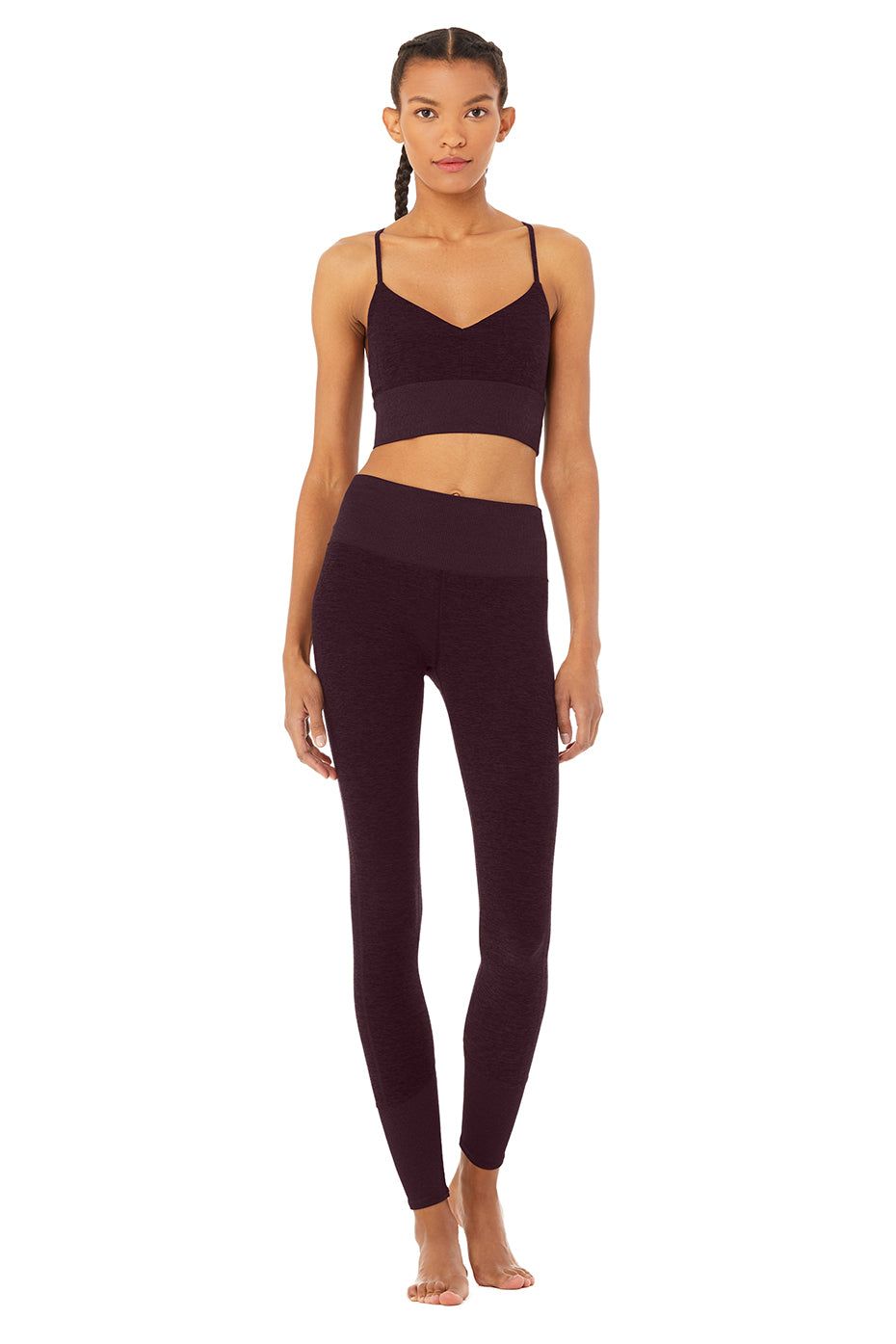 Alosoft Lavish Bra & High-Waist Alosoft Lounge Legging Set sold by Alo Yoga