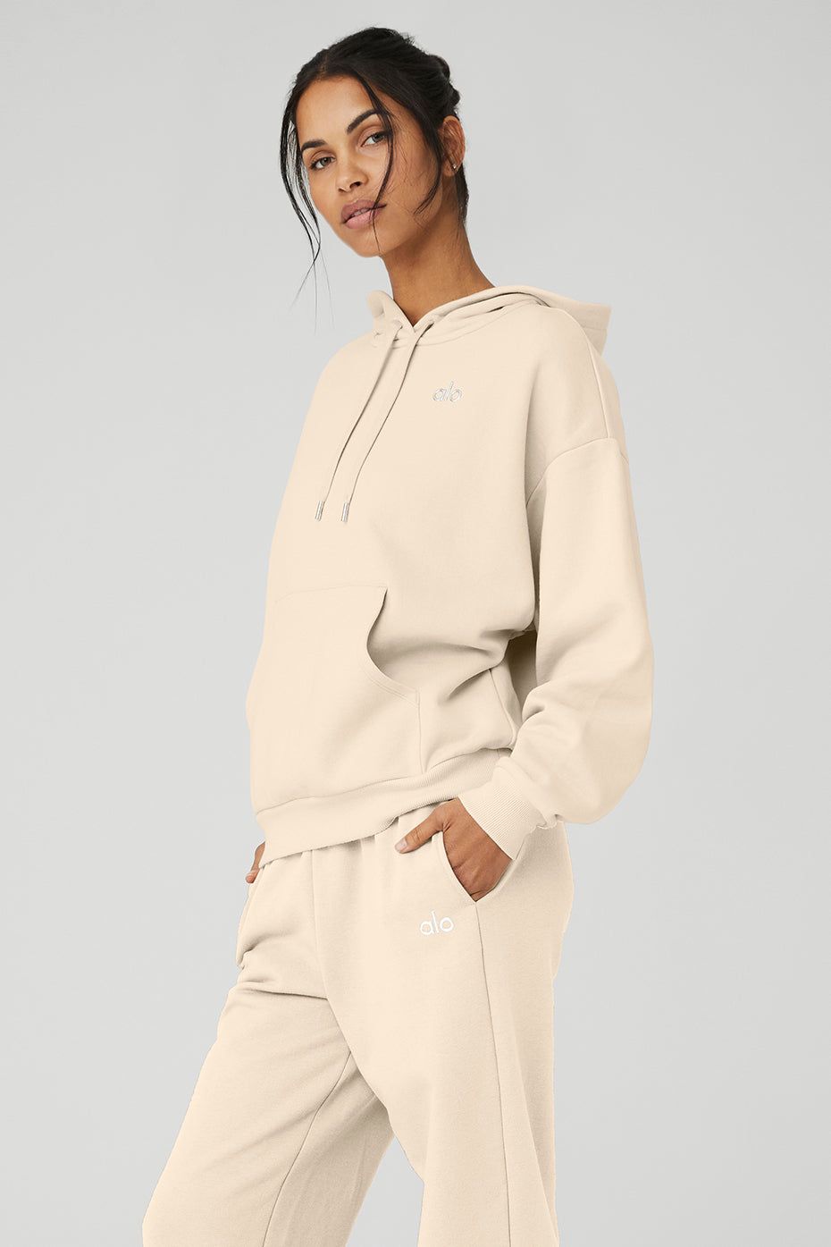 Accolade Hoodie - Macadamia sold by Alo Yoga product image thumbnail 3